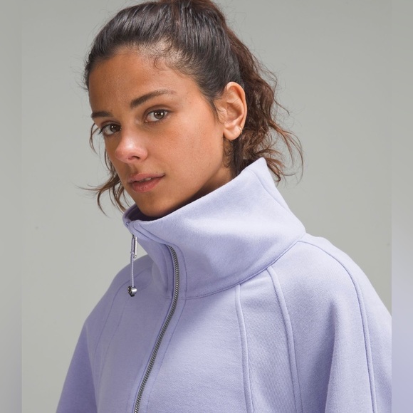 New with Tags - Lululemon - Scuba Oversized Funnel Neck - Lilac Smoke - XS/S - Picture 3 of 7